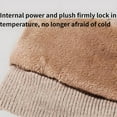 thumbnail image 5 of 3 in 1 Beanie Hat with Scarf and Mask for Women, Women's Outdoors Windproof Plush-Lined Warm Hat, 5 of 7