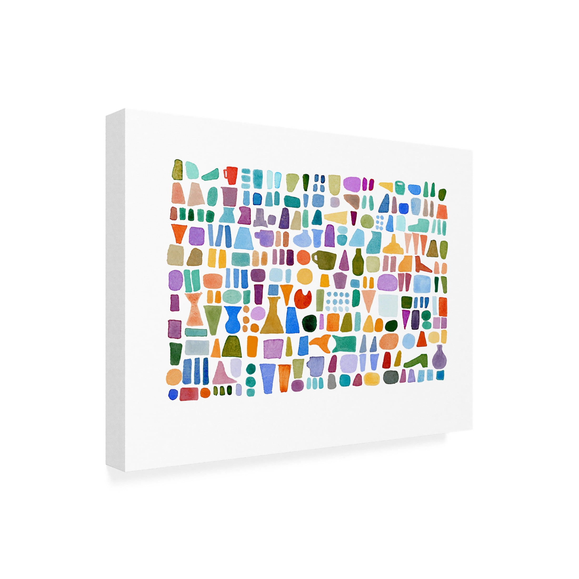 Trademark Fine Art Louise van Terheijden Beach Combing Canvas Wall Art