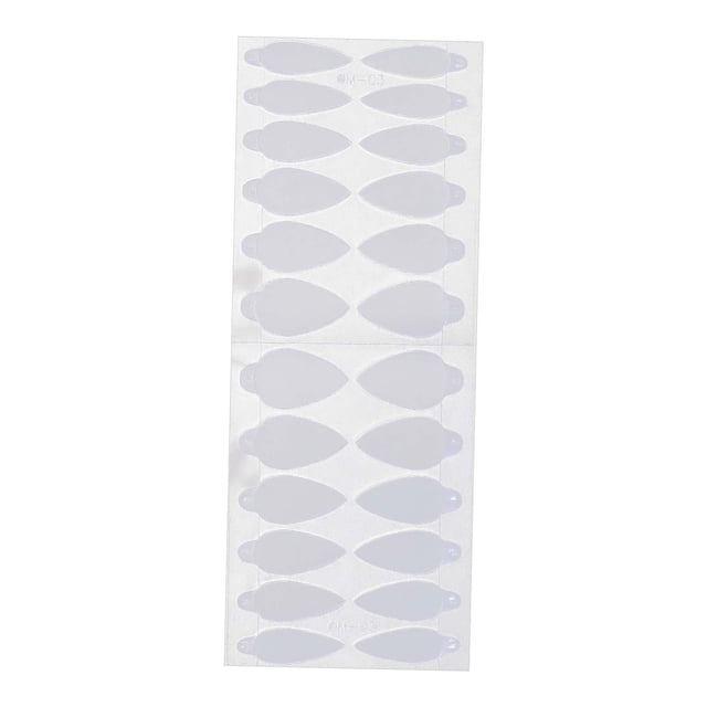 lionlar 24pcs Manicure Paper Matte Paperless Tray Auxiliary Support Nail Polish Extended C