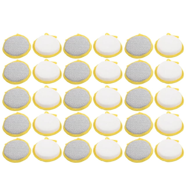 SHOWERORO 50Ud Esponjas Reutilizables Para Cocina Con Cara Doble Para Quitar Y Fregar Platos