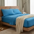 thumbnail image 1 of Juego de Sábanas Queen Size 2800 Hilos Extra Suave Premium Textura Flores Soft Nature, 1 of 5