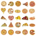 thumbnail image 5 of Paquete de pegatinas Pizzas Food Gourmets Anime, 50 unidades/paquete, 5 of 5