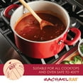 thumbnail image 3 of Rachael Ray 6 Qt Create Delicious Aluminum Nonstick Stockpot, Red Shimmer, 3 of 9