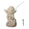 thumbnail image 1 of Escultura de Querubín, Pequeña, Bonita Y Creativa, Adorno de Mesa para Jardín, Estatua para Patio Al Aire Libre, Jardinera, Mesa de Jardín., 1 of 9
