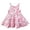 b-886Pink440, variant on MEZZALL Girls Summer Floral Dress Casual Party Wear For Toddler Elegant Sleeveless A-Line O-Neck Holiday Dresses