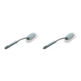 thumbnail image 3 of Ounissouiy Gran oferta, 1 pieza, cepillo de esponja, mango largo, herramienta de de baño, fregador de fregadero de cocina para olla, cacerola, Gris 2piezas Ounissouiy CBP059105, 3 of 6