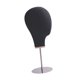 thumbnail image 4 of Base de acero inoxidable de la circunferencia principal los 54cm del soporte de exhibición de los postizos del sombrero 17inch Negro, 4 of 8