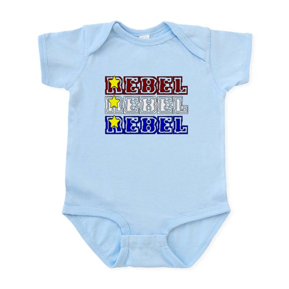 CafePress - American Rebel Infant Bodysuit - Baby Light Bodysuit, Size Newborn - 24 Months