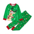 thumbnail image 2 of Bjutir Toddler Baby Kids Pajamas Suit Christmas Pajamas Sleepwear Tops Pants Outfits Set Casual Clothes, 2 of 4
