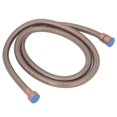 thumbnail image 2 of Shower Hose 1.5M Flexible Stainless Steel Dual-Temp Control for Bathroom & Water Heater, Rose Gold, 2 of 5