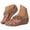 Pink, variant on Summer Sloped Heel Sandals for Women Ethnic Style High Heeled Breathable Casual Dressy Footwear
