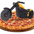 thumbnail image 1 of 1 cortador de pizza en forma de motocicleta, 1 of 4