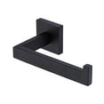 thumbnail image 1 of Portarrollos de papel higiénico de pared de acero inoxidable SUS304, color negro mate, 1 of 5