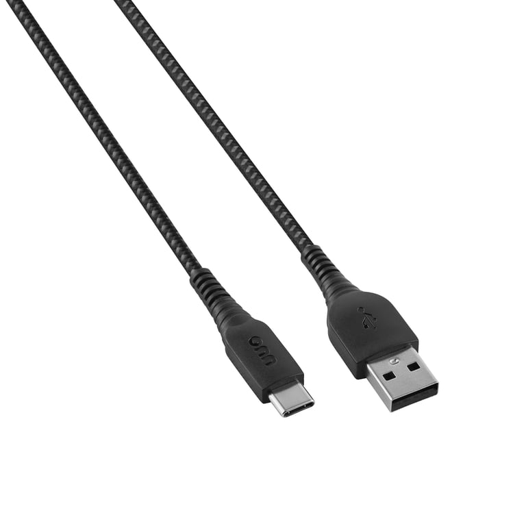 onn. 10ft USB to USB-C Braided Charging Cable photo 7