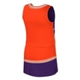 thumbnail image 3 of Girls Youth Colosseum Orange Clemson Tigers Lollipop Park Cheer Two-Piece Set, 3 of 3