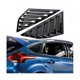 thumbnail image 3 of Glossy Black Rear Side Vent Quarter Window Louver Shutter Cover for Focus MK3 Hatchback 2012-2018, 3 of 5