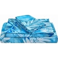thumbnail image 1 of Floral Printed Sheet Set King Soft Microfiber Botanical Bed Sheets Extra Deep Pocket Pieces, 1 of 5