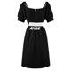 thumbnail image 5 of ATEEZ Logo (Blanco) Vestido de manga corta Vestidos para vestidos de fiesta de boda para ocasis oficiales tendencia de ropa de mujer 2025, 5 of 6