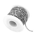 thumbnail image 3 of Abbracc 2.4mm Ball Bead Chain Cable Link Chain Beaded Chains with Spool Curb Chains for, 3 of 7