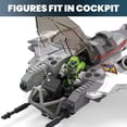 thumbnail image 5 of Mega Halo Action Figure Building Toy, UNSC Arctic Burn Wasp with 342 Pieces and 2 Poseable Figures, for Collectors, 5 of 5