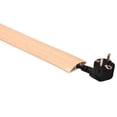 thumbnail image 3 of YIGSECU Floor Wire Cover Flexible Cut To Length Cord Concealer For Home Flame Retardant PVC Cable Management Channel, 3 of 8