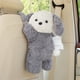 thumbnail image 5 of Caja De Almacenamiento De Peluches Caja De Pañuelos Colgante De Poliéster Multicolor Con Cierre A Presión Para Coche O Casa, Gris, 33x23x12cm (1 Unidad) Rkxzt, 5 of 9