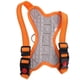 thumbnail image 2 of Arnés ajustable de tela Oxford para perro, chaleco reflectante y transpirable con correa para el pecho para mascotas, color naranja S, 2 of 5