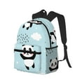 thumbnail image 2 of Fotbe Cute Panda Bear Lightweight Casual Laptop Backpack for Men and Women, Daily use Waterproof backpack, Backpack for College, 2 of 8
