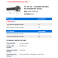 thumbnail image 2 of Tie Rod End - Compatible with 2004 Nissan Pathfinder Armada, 2 of 2
