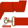 thumbnail image 3 of 1.4 inch Adjustable Vintage Suspenders for Men 4 Metal Snap Bronze Hooks Braces, 3 of 7