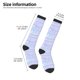 thumbnail image 2 of Balery Striped Gradient Calcetines novedosos Calcetines deportivos Calcetines hasta la rodilla Calcetines de algodón Calcetines originales y geniales, 2 of 6