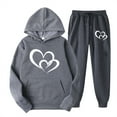 Feancey Deals of The Day Clearance Prime Sale Womens Hooded Sweatsuits