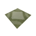 thumbnail image 4 of Unique Loom Outdoor Modern Collection Area Rug - Tambor (13' Square Green/Ivory), 4 of 10