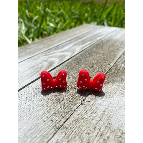 Minnie Mouse Stud Earrings Gift
