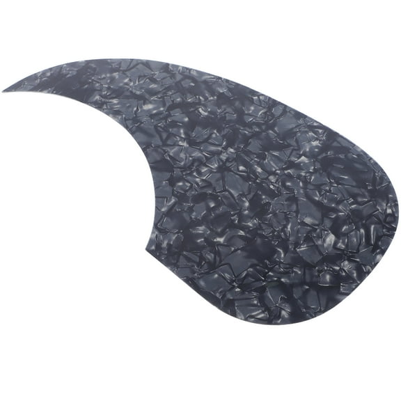 MERRYHAPY Black PVC Guitar Pickguard Sheet for Acoustic Guitar, Universal Fit, Replacement, 1 Piece