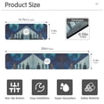 thumbnail image 3 of Yayeee Faucet Mat for Kitchen Sink 14.7" Diatomite Long Splash Guard Pad, Blue Planet, 3 of 7