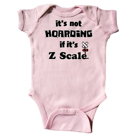 

Inktastic It s Not Hoarding if it s Z Scale Gift Baby Boy or Baby Girl Bodysuit