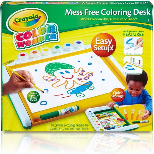 Color Wonder Mess Free Coloring Desk Walmart Com