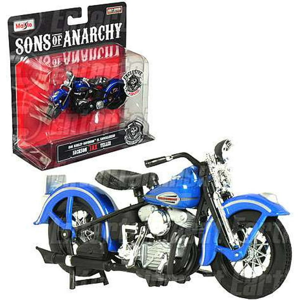 John Teller S 1946 Harley Davidson Fl Knucklehead Diecast Replica Bike Walmart Com Walmart Com