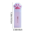 thumbnail image 4 of Summer Saving!Back_to_School Saving!School_Supplies!Under $1 dollars!Special Pencil Case Pouch, Cats Paw Shaped Plastic Pencil Case Multifunctional Stationery Organizer, Blue, 4 of 9