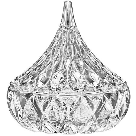 - Hersheys Kiss Shaped Decorative Candy Dish From Handcrafted Glass Crystal