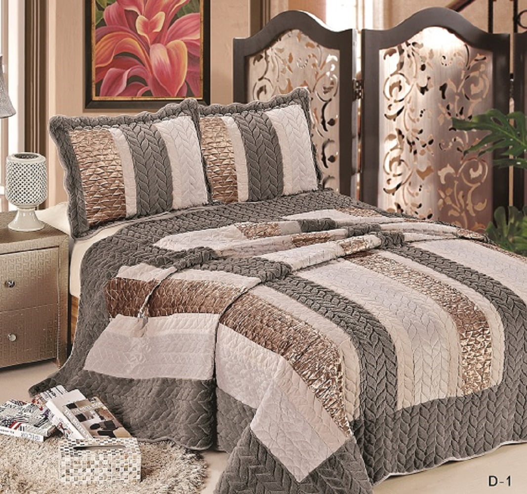 queen bed quilt size