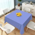 thumbnail image 3 of Tchckioa Dusty Blue Tablecloth for Restaurant Decor,52x52 Inch Square Stain Proof Table Cloth Cover, 3 of 6