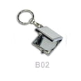 thumbnail image 5 of Very Small Square Travel Portable Compact Metal ( 3 x 3 cm )  Keychain Pocket Mirror Dye Heat Thermal Transfer Printing Laser, 5 of 7