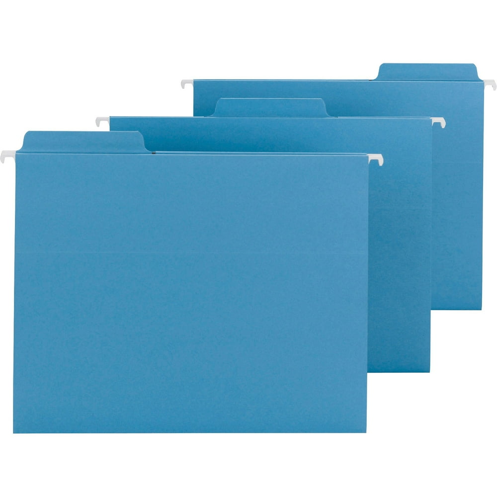 Smead FasTab® Hanging File Folder, 1/3Cut BuiltIn Tab, Letter Size