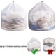 thumbnail image 5 of Bolsa de lavandería de malla comercial: material de malla blanca resistente con cierre de cordón. Idealmente lavable a máquina. Bolsa de lavandería de malla de fábrica MFZFUKR DCF320-1, 5 of 5