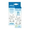 Dr. Brown's Natural Flow Y-Cut, Narrow Baby Bottle Nipple, Ideal for Thicker Liquids, 9m+, 100% Silicone, 6 Pack
