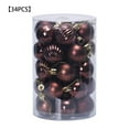 thumbnail image 1 of 34 Pcs/set Christmas Tree Hanging Ball Home Mall Office Wall Tree Window Ball Decor Plastic Ornament, 1 of 7