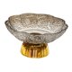 thumbnail image 2 of Frutero con pedestal, frutero con base, bandeja de cocina, mesa de comedor creativa Gris y dorado, 2 of 9