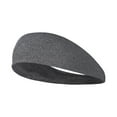 thumbnail image 4 of Banda para La Cabeza onlyliua Gris Oscuro Deportiva Yoga Fitness Absorbente de Sudor, 4 of 7